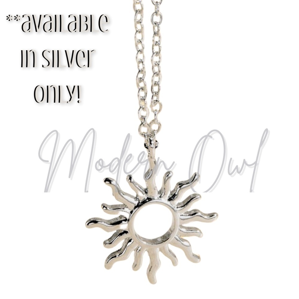 Sun Pendant with 16" Chain